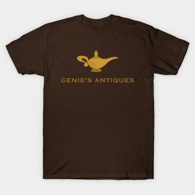 Genie lamp T-Shirt by Hundred Acre Woods Designs